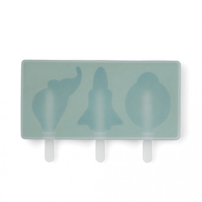 Forme din silicon pentru inghetata - Dusty Green - Nuuroo