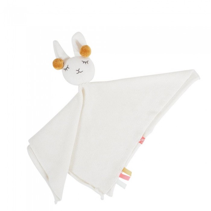 Doudou comforter din tricot bumbac organic - lama - Kikadu Truly Organic