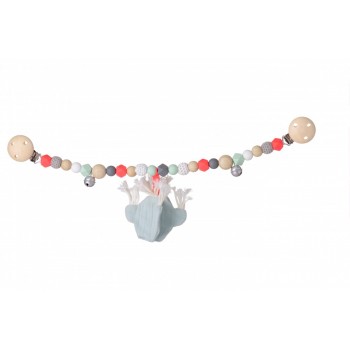 Jucarie pentru carucior - Cactus - Kikadu Truly Organic Jucarie pentru carucior - Cactus - Kikadu Truly Organic