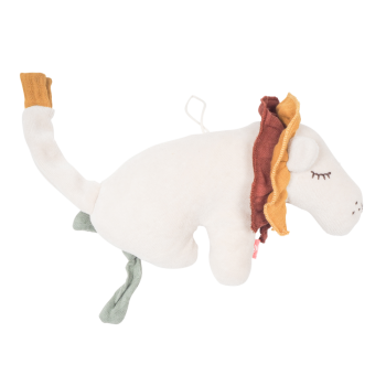 Jucarie muzicala din bumbac organic - Leu - Kikadu Truly Organic Jucarie muzicala din bumbac organic - Leu - Kikadu Truly Organic