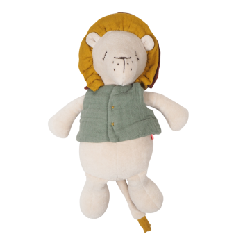 Jucarie din bumbac organic - Leu - Kikadu Truly Organic Jucarie din bumbac organic - Leu - Kikadu Truly Organic