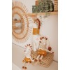 Perna decorativa din bumbac organic - Girafa - Kikadu Truly Organic