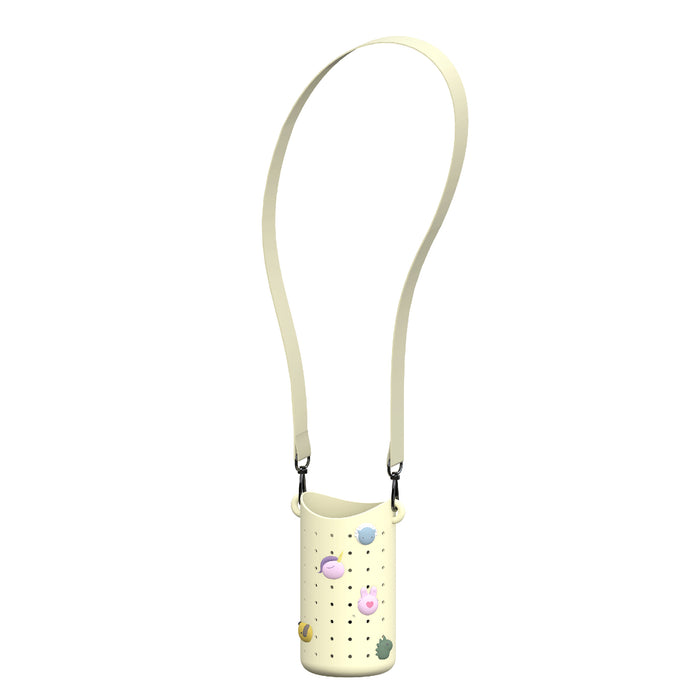 Suport din silicon pentru sticla - Bestie - Yellow - Asobu