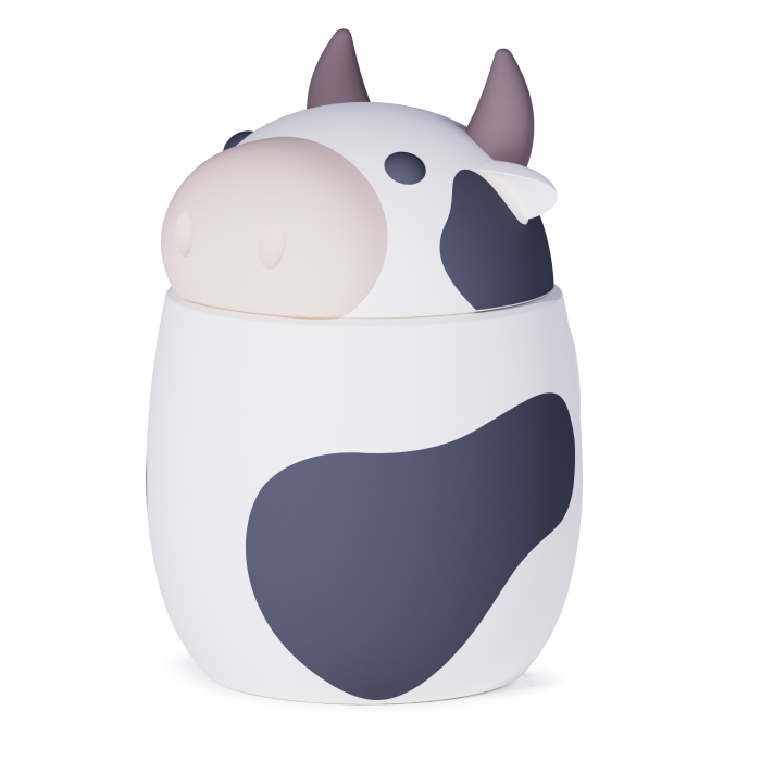 Recipient termos Bestie - 600 ml - COW - Asobu
