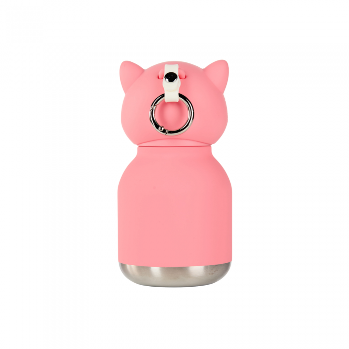 Sticla termos din otel inoxidabil - MINI BESTIE - Pink Fox - Asobu
