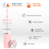 Cana termos 2 IN 1cu izolare tripla - MARINA - Pastel Peach - Asobu