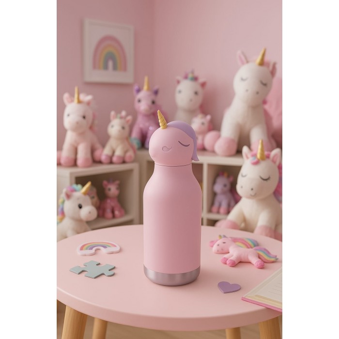 Sticla termos din otel inoxidabil - Bestie - UNICORN - Asobu