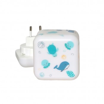 Lampa de veghe portabila Cube B - Ocean - Cloud b