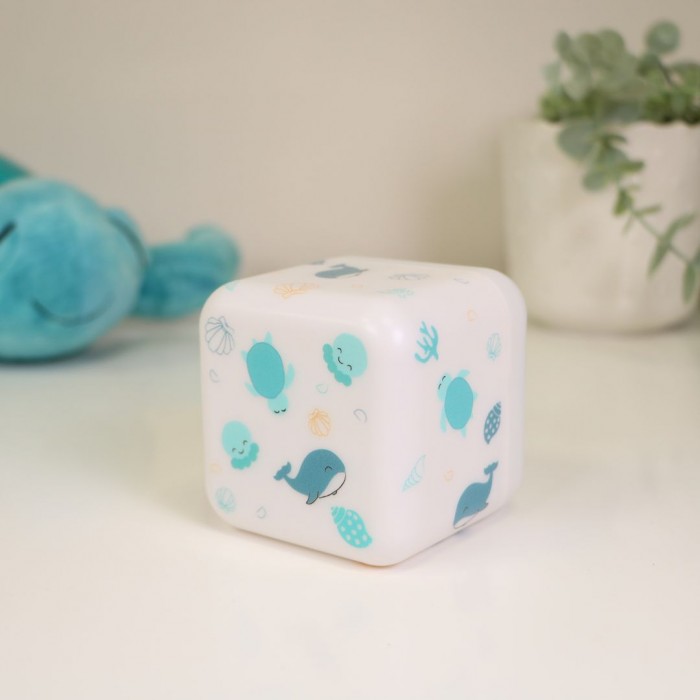 Lampa de veghe portabila Cube B - Ocean - Cloud b
