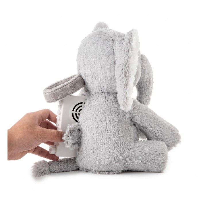 Jucarie de plus cu white noise pentru somnul bebelusului - Elliot Elephant - Cloud b
