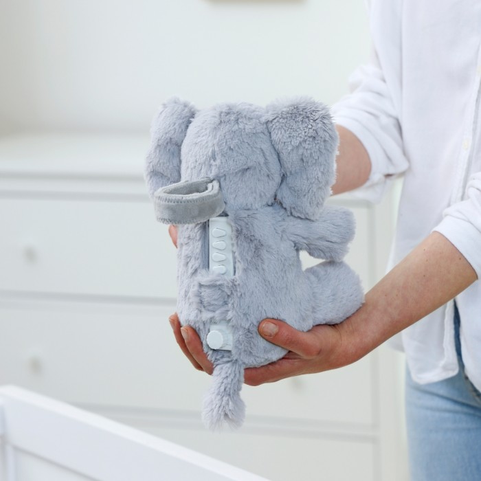 Jucarie de plus cu white noise pentru somnul bebelusului - Elliot Elephant - Cloud b
