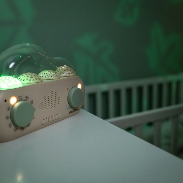 Lampa de veghe cu proiectii luminoase si povesti audio - My first dream box - EN/SP - Cloud b