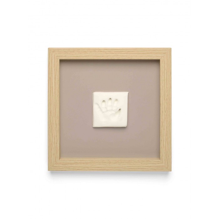 Rama din lemn cu kit amprenta 2D - Happy Hands - Dooky
