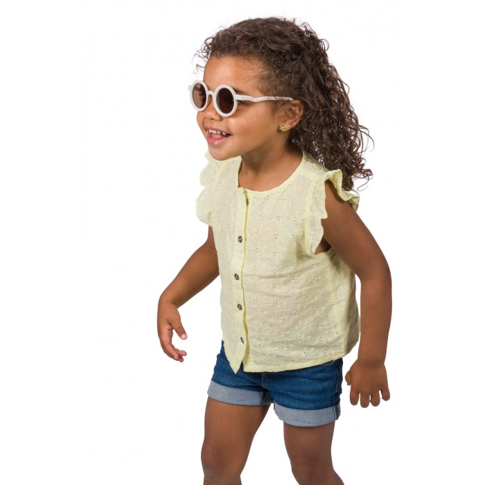 Ochelari de soare pentru bebelusi - Waikiki Soft Pink - Dooky