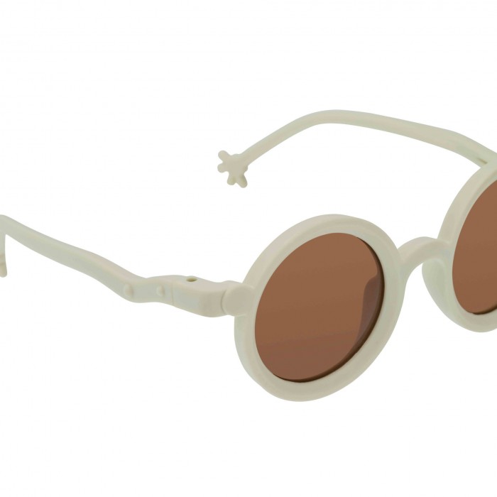 Ochelari de soare pentru bebelusi - Waikiki Milk White - Dooky