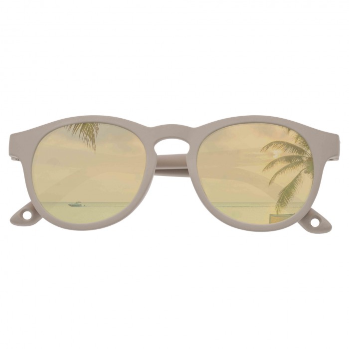 Ochelari de soare pentru bebelusi cu curea ajustabila - Hawaii Beige - Dooky