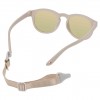 Ochelari de soare pentru bebelusi cu curea ajustabila - Hawaii Beige - Dooky