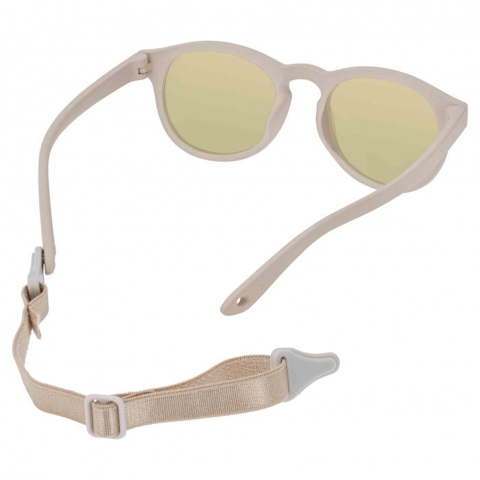 Ochelari de soare pentru bebelusi cu curea ajustabila - Hawaii Beige - Dooky