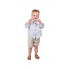 Ochelari de soare pentru bebelusi cu curea ajustabila - Hawaii Beige - Dooky