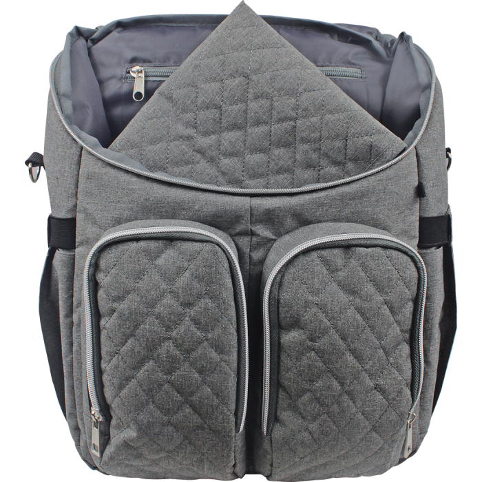 Geanta de maternitate 2 in 1 - Grey Melange - Dooky