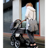 Geanta de maternitate 2 in 1 - Grey Melange - Dooky