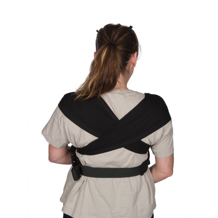 Marsupiu ergonomic Be One - Black - Dooky