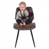 Scaun de masa pentru calatorie  - Black Grey Melange - Dooky