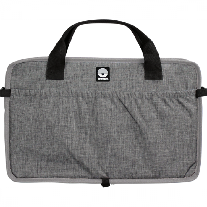Landou pliabil pentru bebelusi - Grey Melange - Dooky