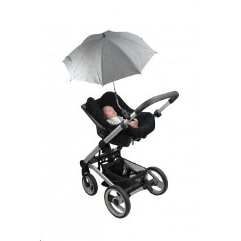 Umbrela pentru carucior - Grey Melange - Dooky Umbrela pentru carucior - Grey Melange - Dooky
