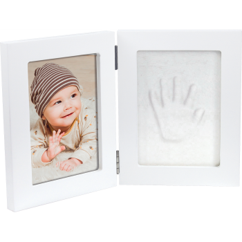 Rama foto dubla cu kit amprenta 2D - Happy Hands - Dooky Rama foto dubla cu kit amprenta 2D - Happy Hands - Dooky