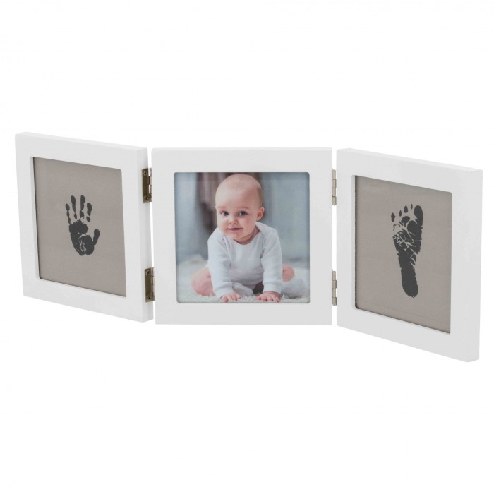 Rama foto cu kit amprenta cu tus - Small - Happy Hands - Dooky