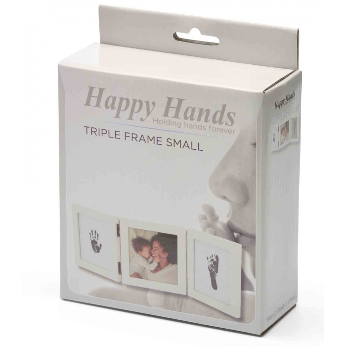 Rama foto cu kit amprenta cu tus - Small - Happy Hands - Dooky