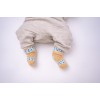 Cadou pentru ocazii speciale - Set 3 sosetute pentru bebelusi - Blueberry Orange Donut - Dooky