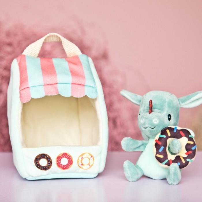 Jucarie de plus - magazin de gogosi - Dragonul Joe - Lilliputiens