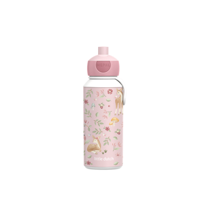 Sticla cu pop-up - 400 ml - Fairy Garden - Little Dutch