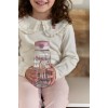 Sticla de apa cu capac flip Campus - 600 ml - Fairy Garden - Mepal