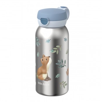 Sticla termos cu capac flip - 500 ml - Forest Friends - Little Dutch