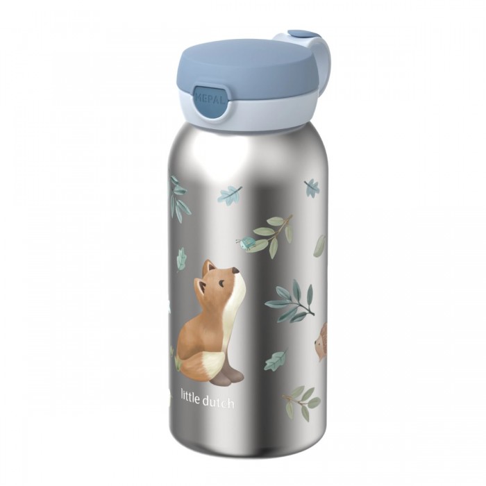 Sticla termos cu capac flip - 500 ml - Forest Friends - Little Dutch