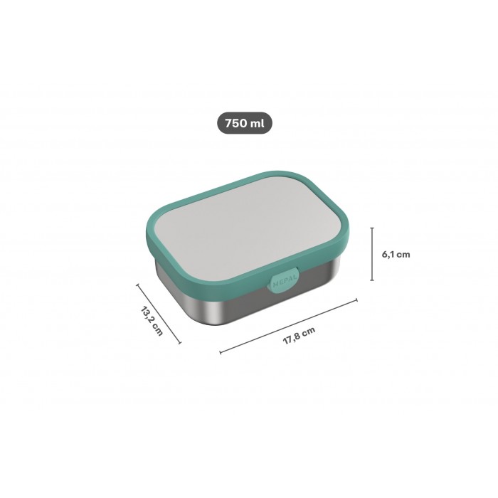 Caserola pentru pranz din otel inoxidabil Bento - Forest Friends - Little Dutch