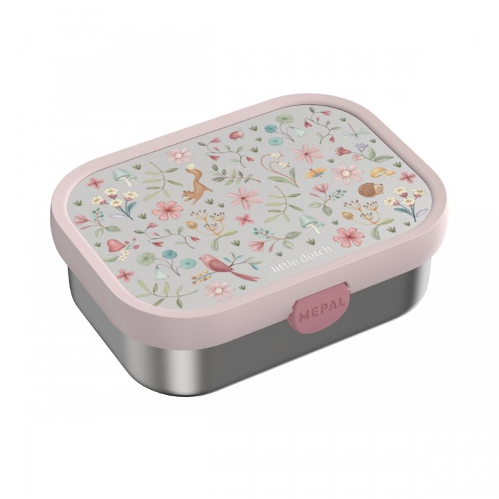 Caserola pentru pranz din otel inoxidabil Bento - Fairy Garden - Little Dutch