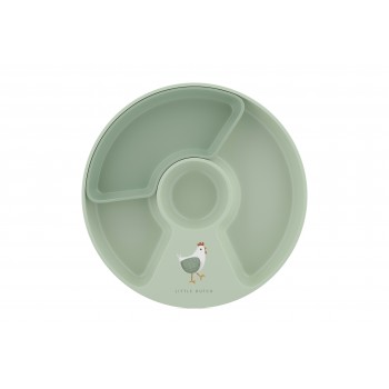 Farfurie compartimentata pentru masa copilului - Little Farm - Little Dutch Farfurie compartimentata pentru masa copilului - Little Farm - Little Dutch