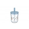 Pahar cu pai si capac - Forest Friends - 250 ml - Little Dutch