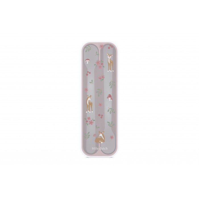 Lingurita pentru bebelusi - set 2 bucati - Fairy Garden - Little Dutch