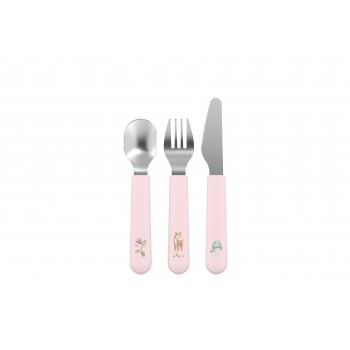 Set de tacamuri pentru copii - 3 piese - Fairy Garden - Little Dutch Set de tacamuri pentru copii - 3 piese - Fairy Garden - Little Dutch