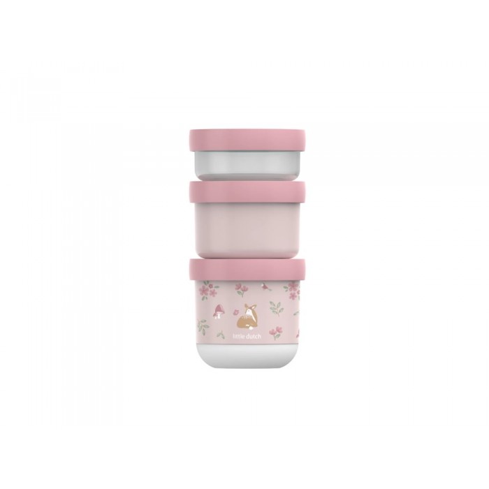Caserola stivuibila Mio - set 3 bucati - Fairy Garden - Little Dutch
