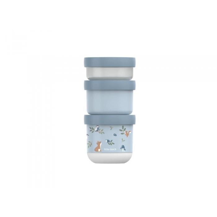 Caserola stivuibila Mio - set 3 bucati - Forest Friends - Little Dutch