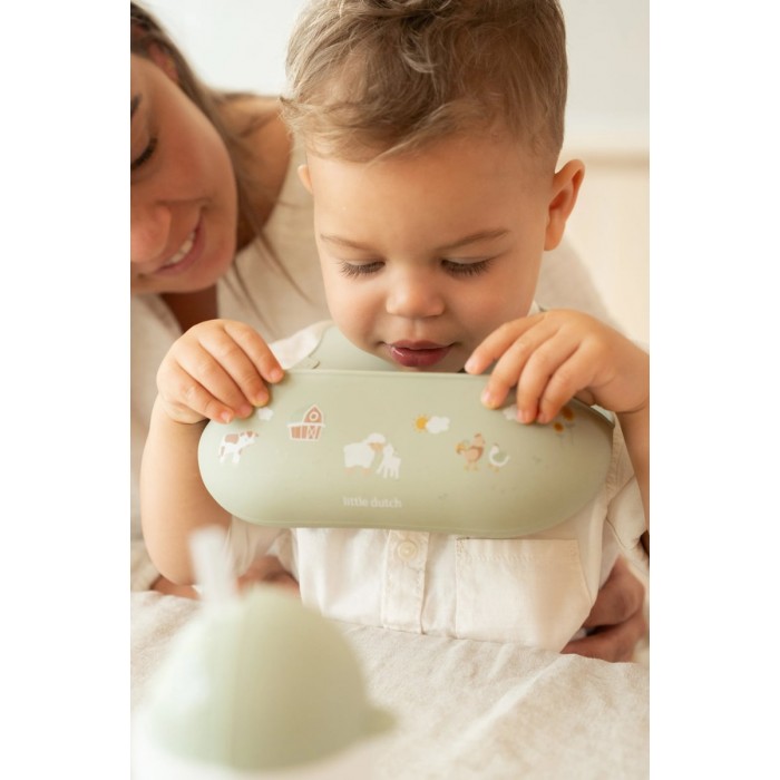 Baveta din silicon - Little Farm - Little Dutch