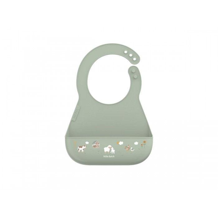 Baveta din silicon - Little Farm - Little Dutch
