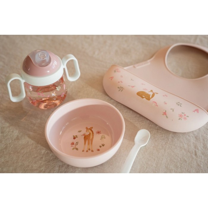 Baveta din silicon - Fairy Garden - Little Dutch