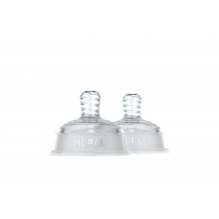 Tetina din silicon - set 2 bucati -  Fast flow - Little Dutch